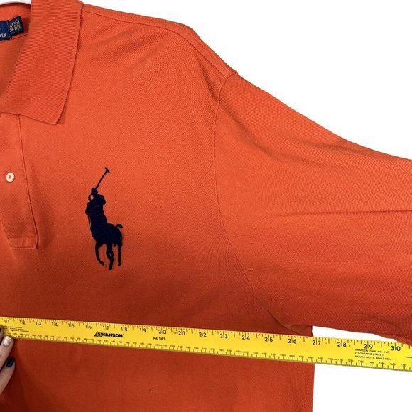 Polo Ralph Lauren Mens 2XLT Embroidered Big Pony Mesh Polo Shirt #3 Short Sleeve - Picture 9 of 14